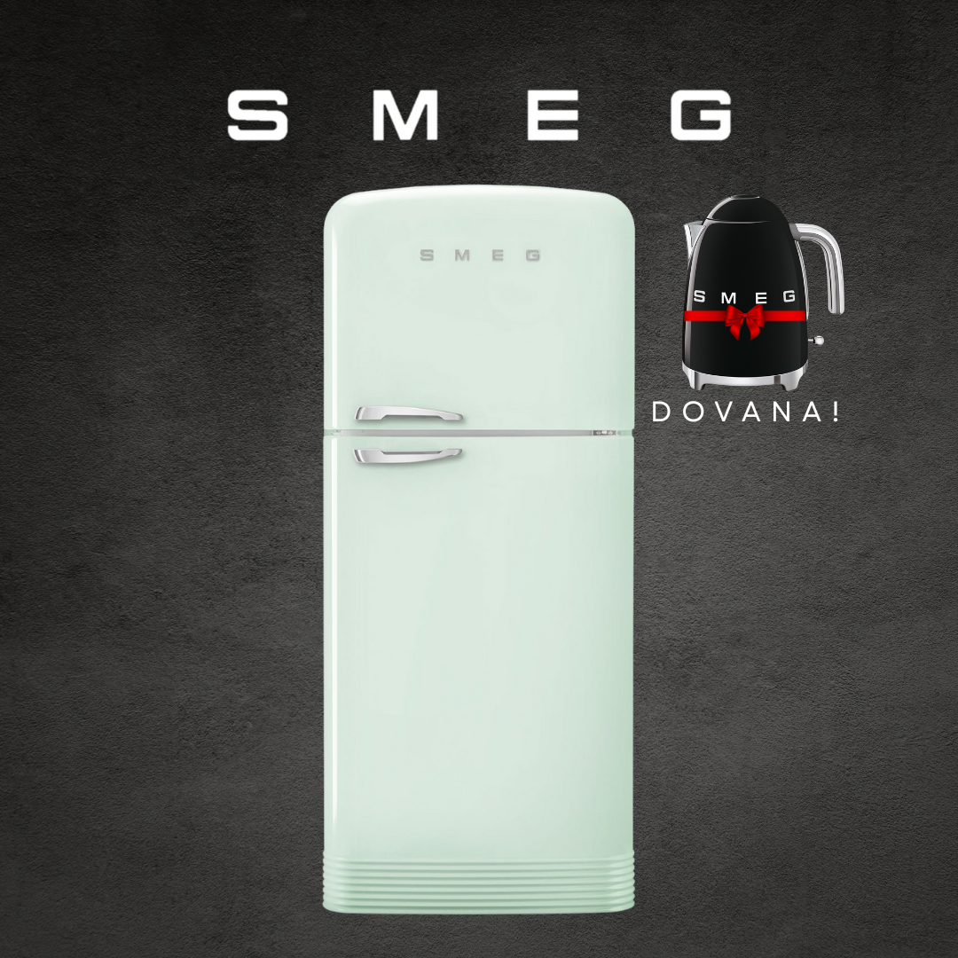 Šaldytuvas SMEG FAB50RPG5 + DOVANA - Užsakomoji prekė Šaldytuvas SMEG FAB50RPG5 + DOVANA - Užsakomoji prekė