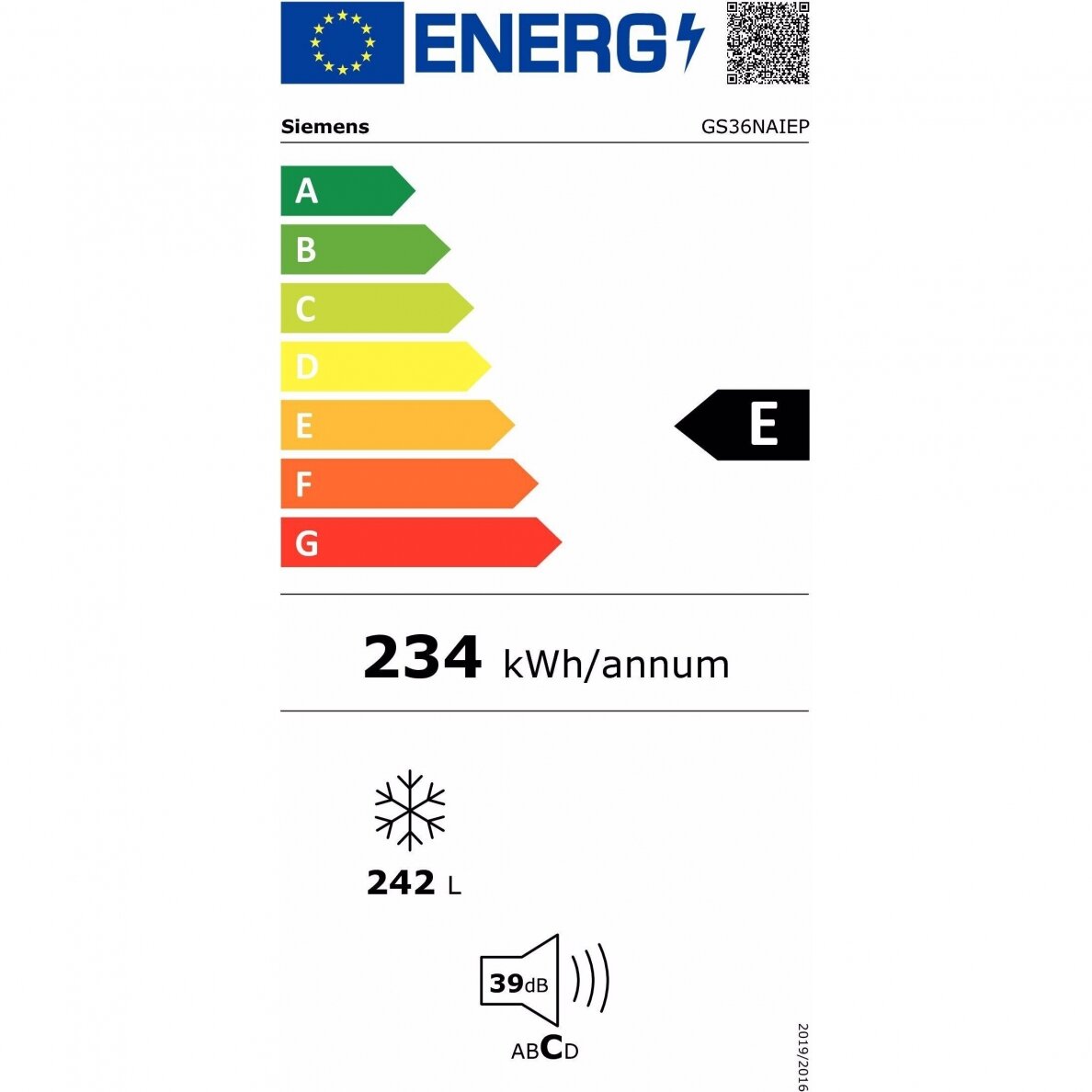 Šaldiklis Siemens GS36NAIEP 2