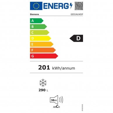Šaldiklis Siemens GS51NUWDP 2