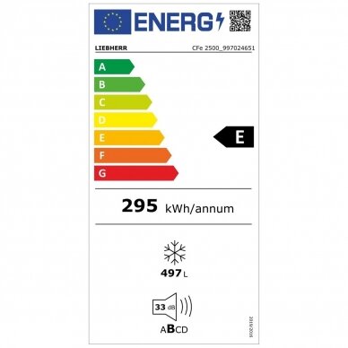 Šaldymo dėžė Liebherr CFe 2500 Pure 3 Šaldymo dėžė Liebherr CFe 2500 Pure 3