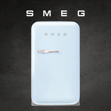 Šaldytuvas - mini baras Smeg FAB5RPB6 - Užsakomoji prekė Šaldytuvas - mini baras Smeg FAB5RPB6 - Užsakomoji prekė