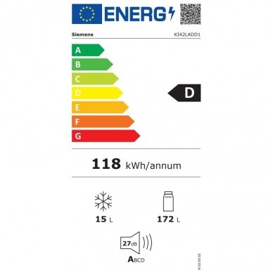 Šaldytuvas Siemens KI42LADD1 2 Šaldytuvas Siemens KI42LADD1 2