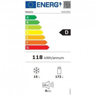 Šaldytuvas Siemens KI42LEDD1 3 Šaldytuvas Siemens KI42LEDD1 3
