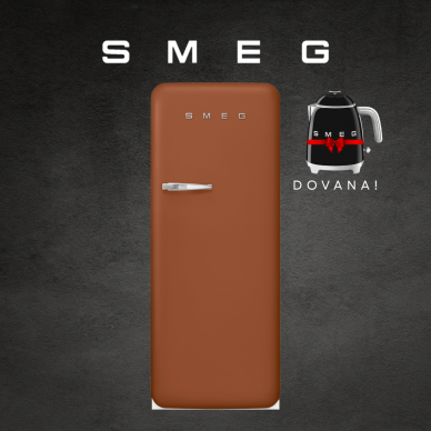 Šaldytuvas SMEG FAB28RDRU6 + DOVANA - Užsakomoji prekė Šaldytuvas SMEG FAB28RDRU6 + DOVANA - Užsakomoji prekė