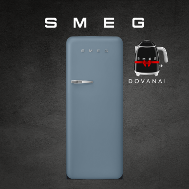 Šaldytuvas SMEG FAB28RDSB6 + DOVANA - Užsakomoji prekė Šaldytuvas SMEG FAB28RDSB6 + DOVANA - Užsakomoji prekė