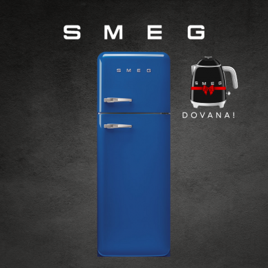 Šaldytuvas SMEG FAB30RBE5 + DOVANA - Užsakomoji prekė Šaldytuvas SMEG FAB30RBE5 + DOVANA - Užsakomoji prekė