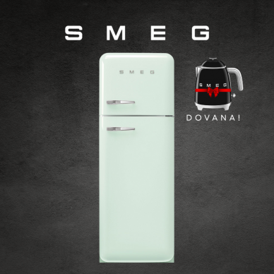 Šaldytuvas SMEG FAB30RPG6 + DOVANA - Užsakomoji prekė Šaldytuvas SMEG FAB30RPG6 + DOVANA - Užsakomoji prekė