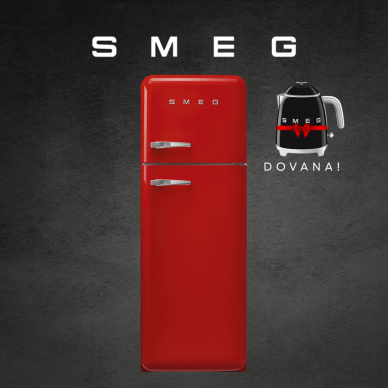 Šaldytuvas SMEG FAB30RRD6 + DOVANA - Užsakomoji prekė Šaldytuvas SMEG FAB30RRD6 + DOVANA - Užsakomoji prekė