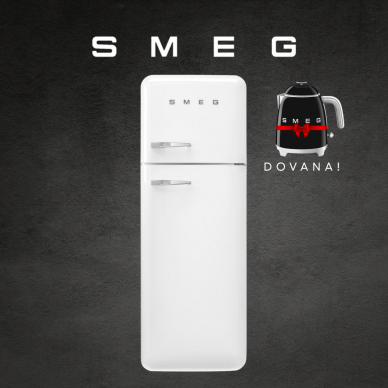 Šaldytuvas SMEG FAB30RWH6 + DOVANA - Užsakomoji prekė Šaldytuvas SMEG FAB30RWH6 + DOVANA - Užsakomoji prekė