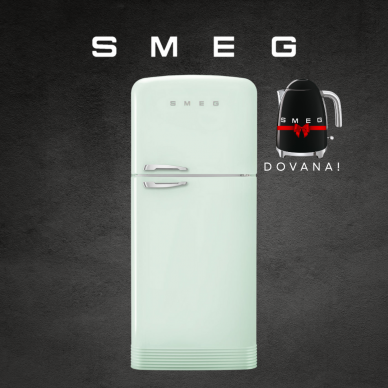 Šaldytuvas SMEG FAB50RPG5 + DOVANA - Užsakomoji prekė Šaldytuvas SMEG FAB50RPG5 + DOVANA - Užsakomoji prekė