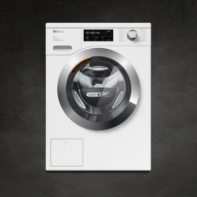 Skalbyklė-džiovyklė Miele WTI360 WPM PWash 8/5kg Skalbyklė-džiovyklė Miele WTI360 WPM PWash 8/5kg