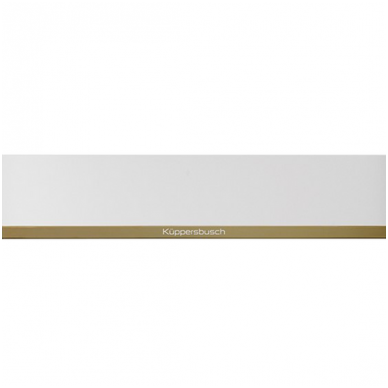 Vakuumavimo stalčius (Baltas) Kuppersbusch CSV6800.0 + DK4002 Gold