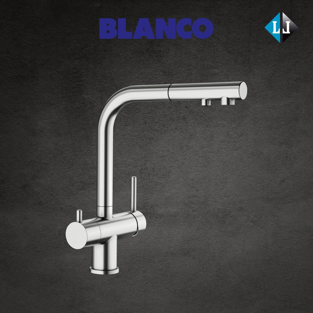 Virtuvinis maišytuvas su ištraukiama žarna Blanco FONTAS-S II 525199 - NEMOKAMAS PRISTATYMAS Virtuvinis maišytuvas su ištraukiama žarna Blanco FONTAS-S II 525199 - NEMOKAMAS PRISTATYMAS